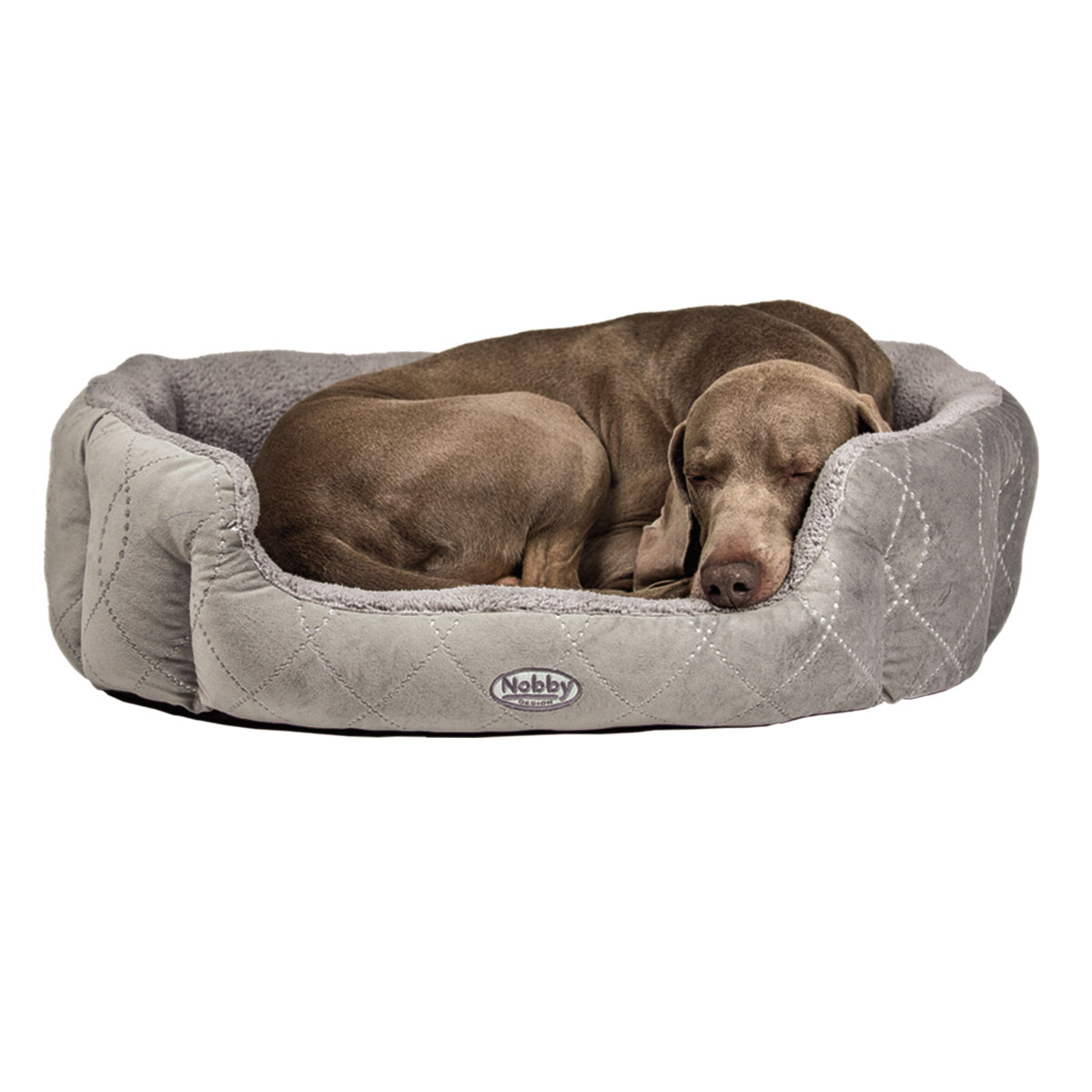 Nobby Komfort-Bett Ceno oval 55 x 50 x 21 cm grau Bild 2