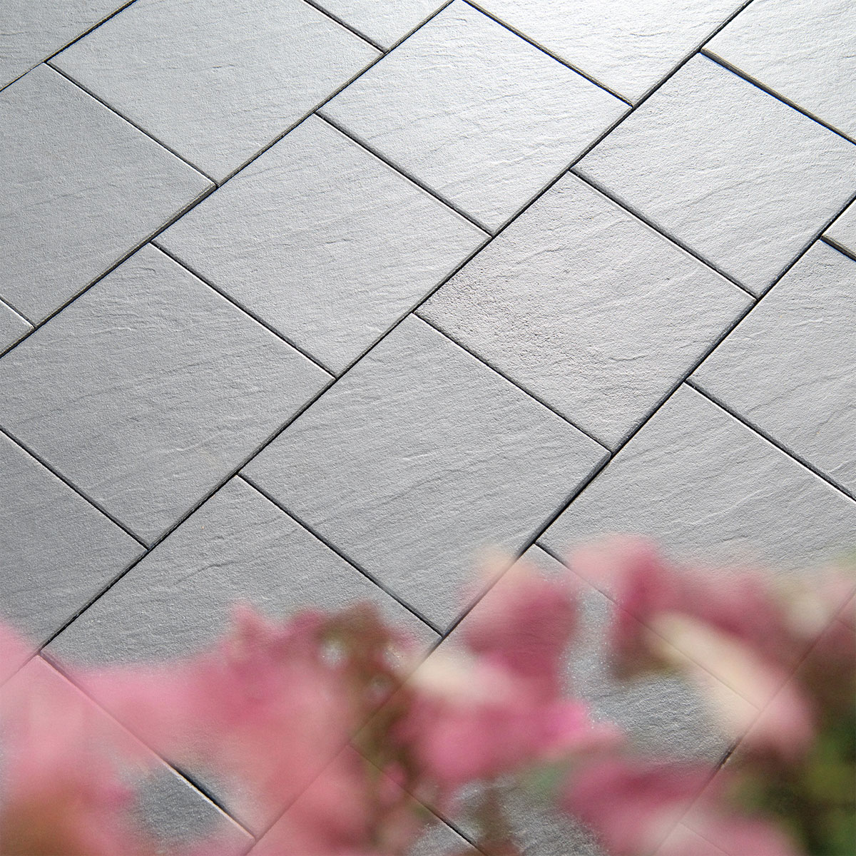 Diephaus  Terrassenplatte No. 1 Grace mittelgrau 40 x 40 x 4 cm Bild 2