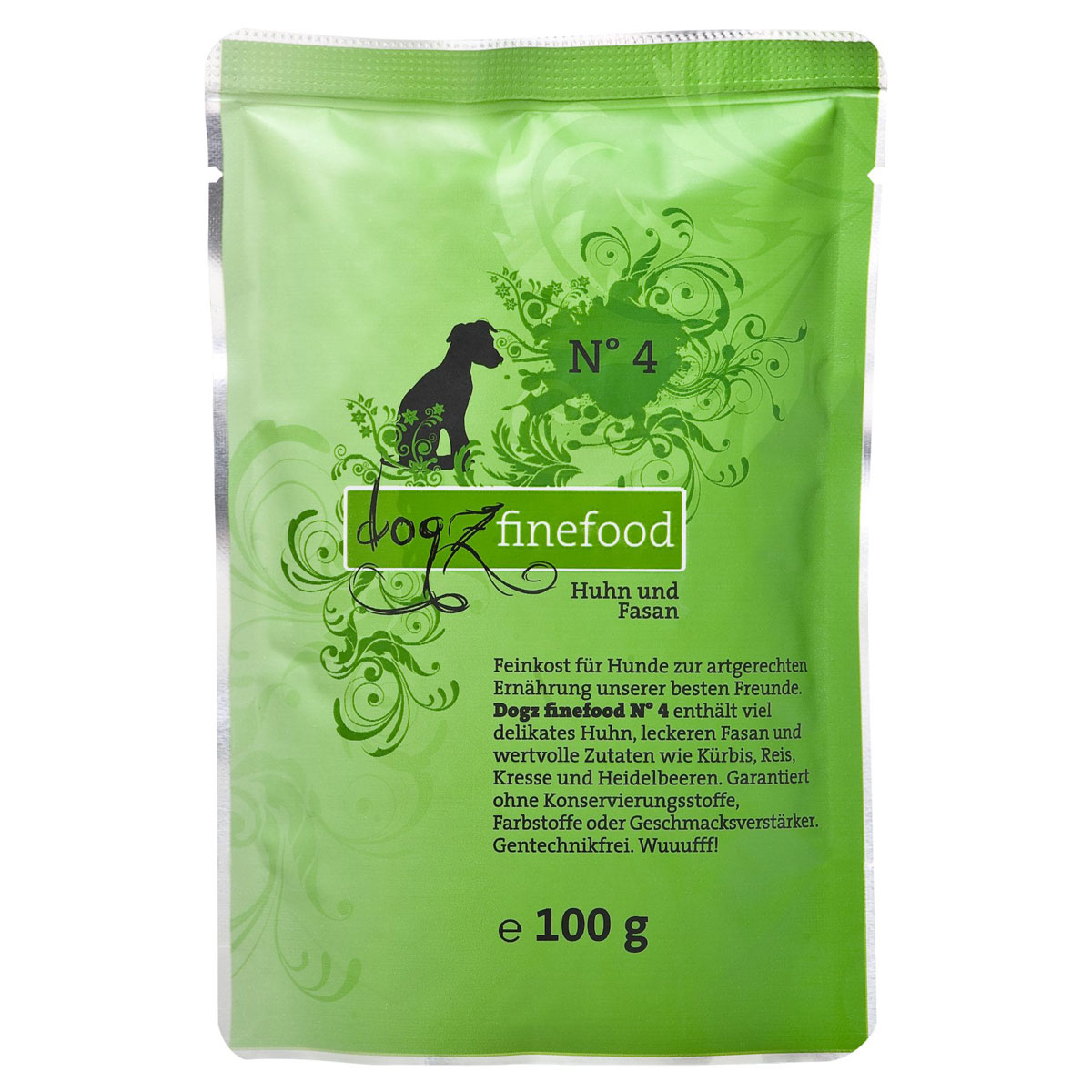 Dogz finefood PB No 4 Huhn Fasan 100g