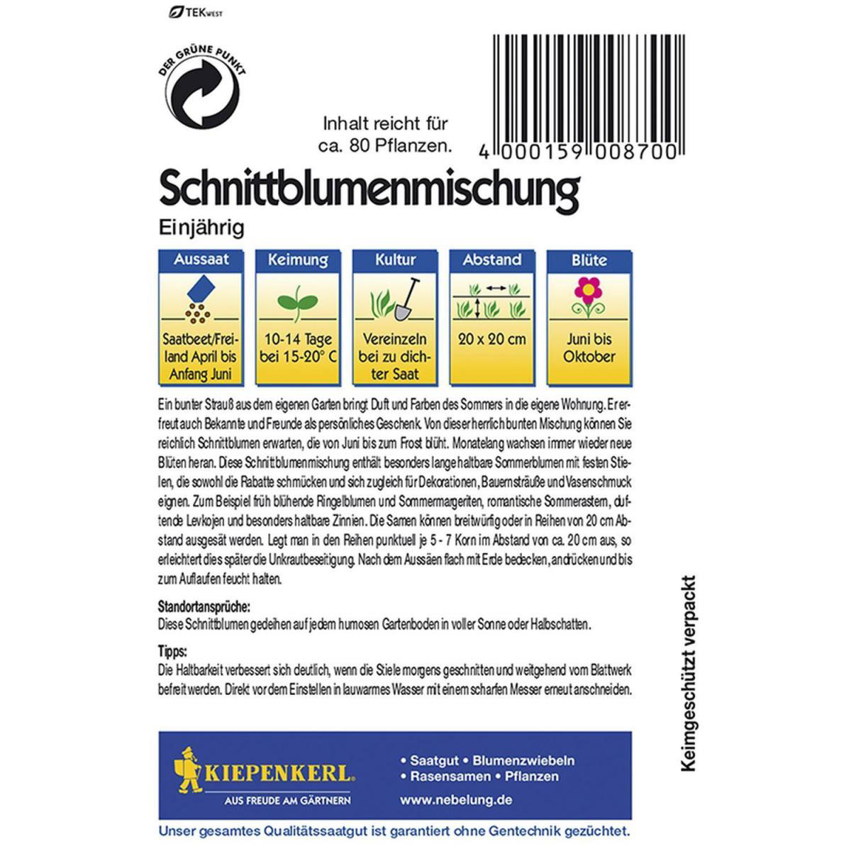 Kiepenkerl Schnittblumenmischung einjährig Bild 2