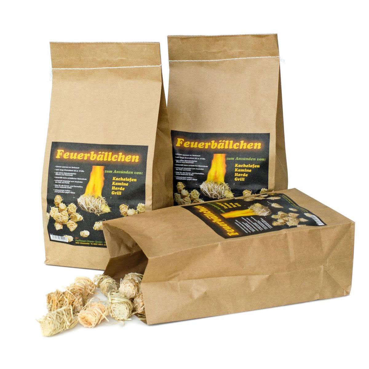 Anzünder Feuerbällchen 2,5 kg