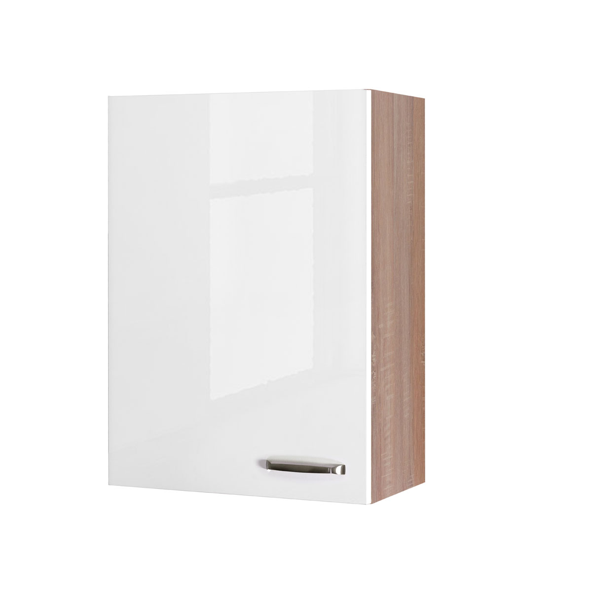 Flex-Well Küchenoberschrank „Valero“, 60x89x32 cm, weiß/Sonoma Eiche