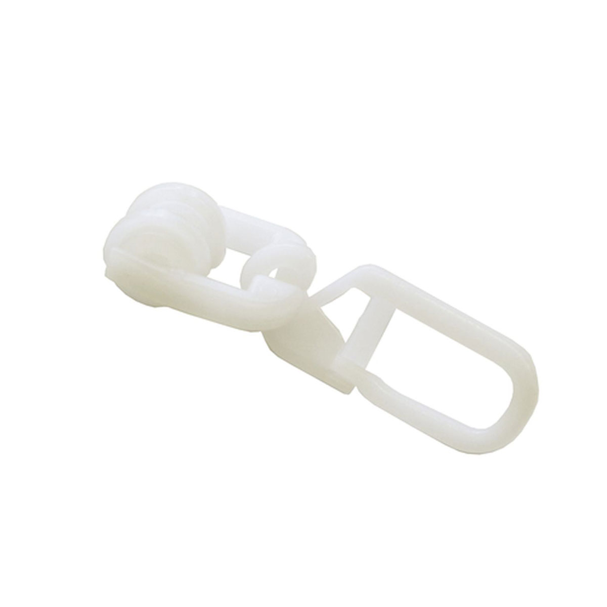 Gardinia T-Rollringe mit Faltenlegehaken weiß