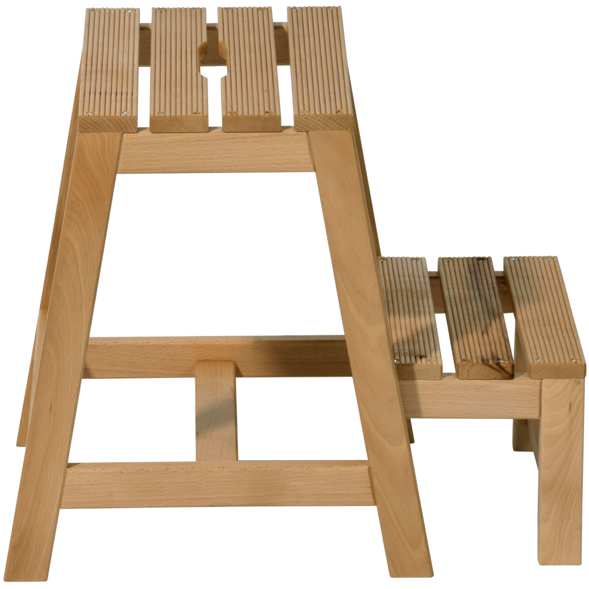 dobar Klapphocker 53/39 x 38 x 45 cm natur Bild 6