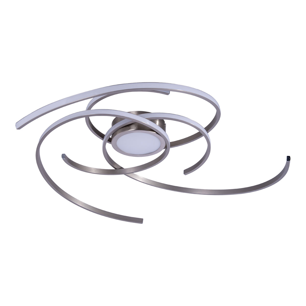 Naeve LED DL Radon Metall/KSstahl-blank LxBxH 75x75x6cm dimmbar Bild 9