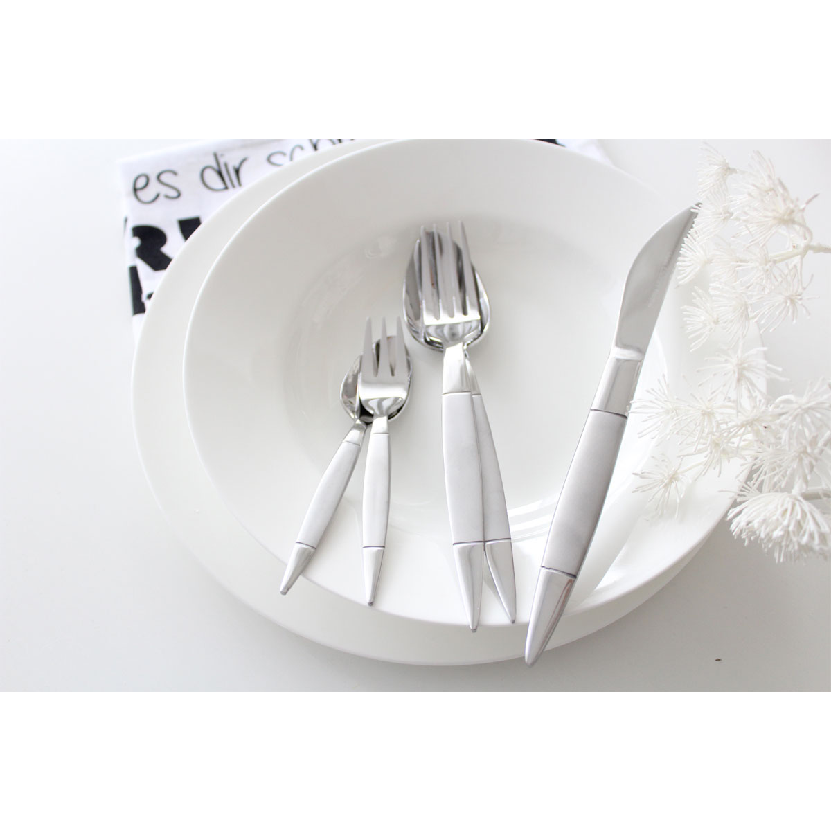 Mulex Besteckset „Miami 18/0“ matt, 30-teilig, im Geschenkkarton Bild 5