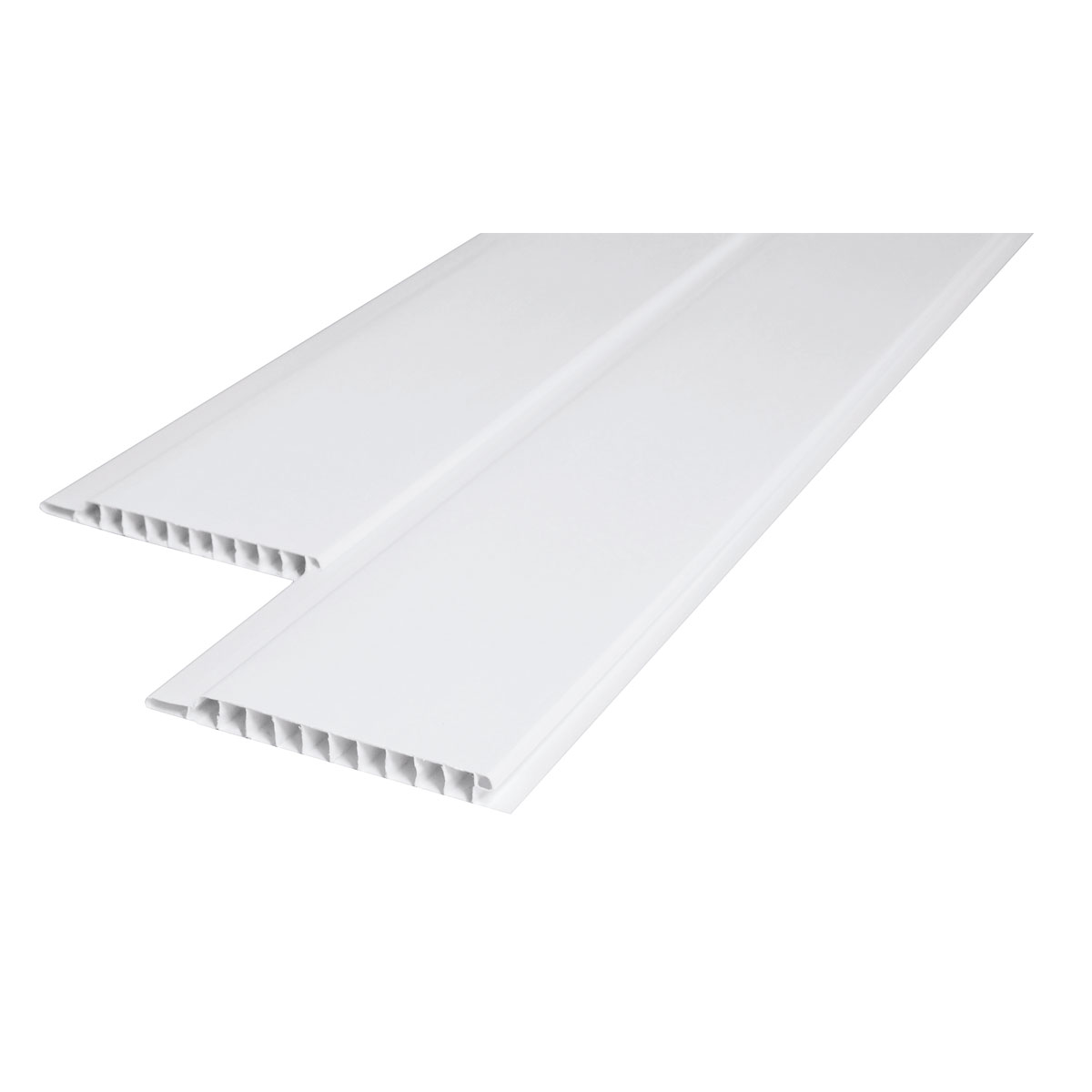 Specht Vinylboden Kunststoff-Paneel Duropan weiß 270 x 10,5 cm