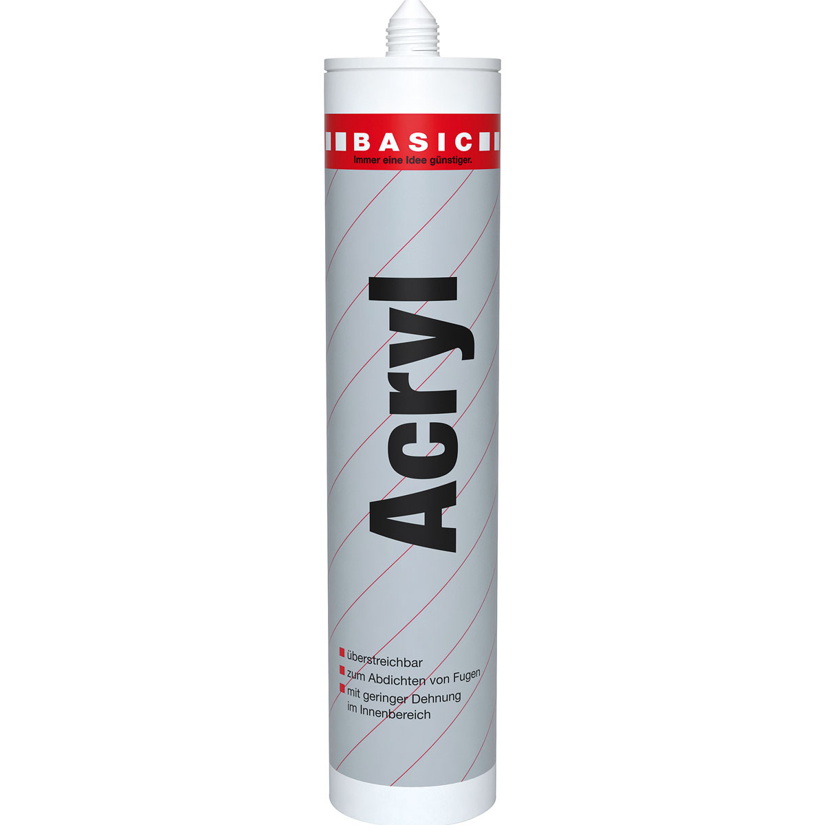 Basic Acryl weiß 310 ml Basic Acryl weiß 310 ml