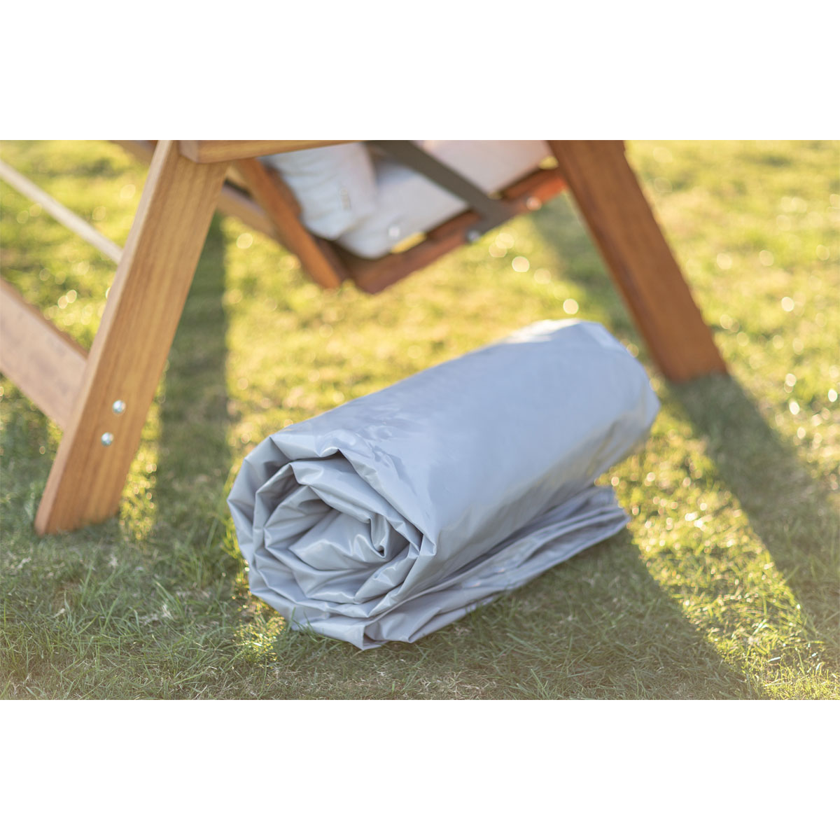 Westmann Hollywoodschaukel Abdeckung Pera 2000 121x193x187cm Grau Bild 5