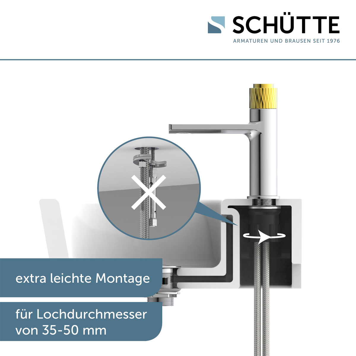 Schütte Waschtischarmatur Las Vegas Bild 8