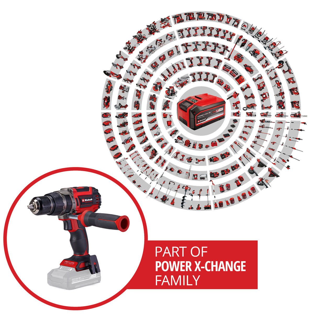 Einhell Akku-Schlagbohrschrauber TP-CD 18/70 Li-i BL - Solo Bild 3