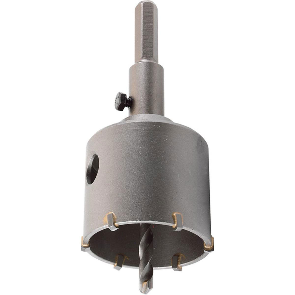 kwb  Hohlbohrkrone mit Schaft und Zentrierbohrer Durchmesser 66 mm