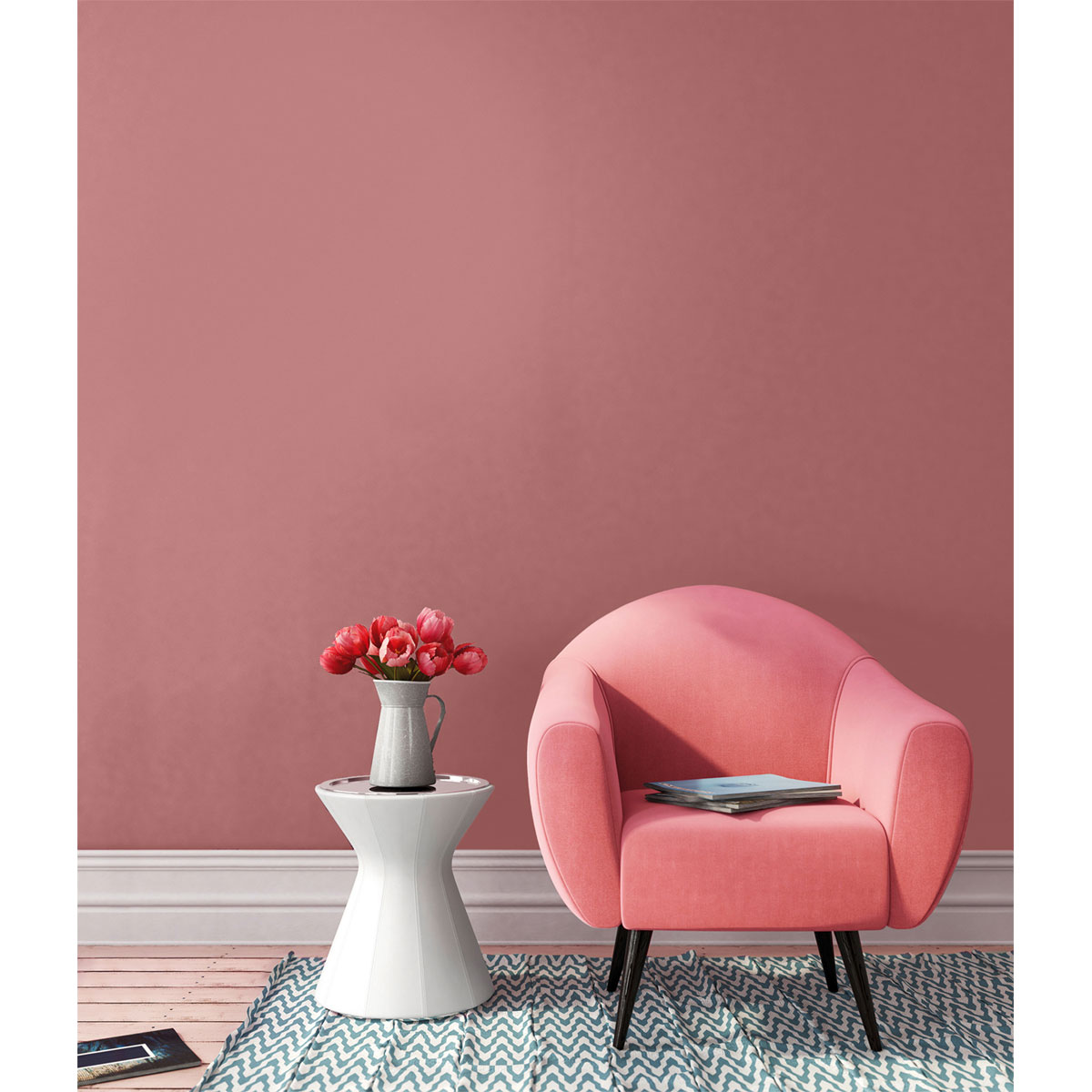 Vincent Farbspiel Rostrot matt 2,5 L Bild 2