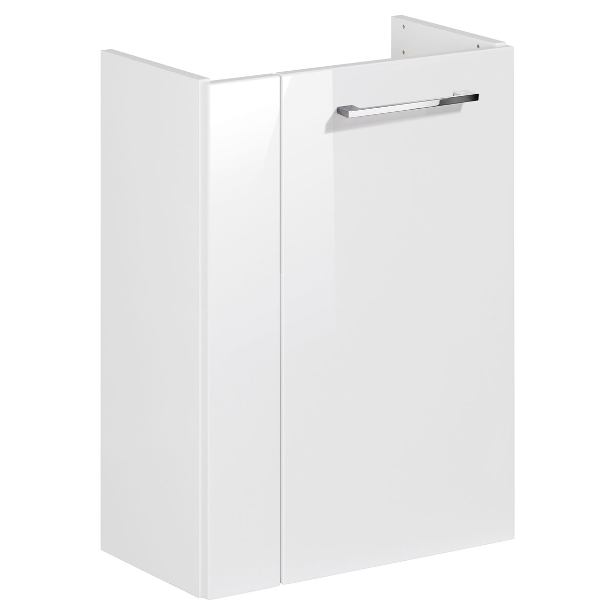 Fackelmann Gäste-WC Waschtischunterschrank rechts SBC 440 x 600 x 243 mm Weiß