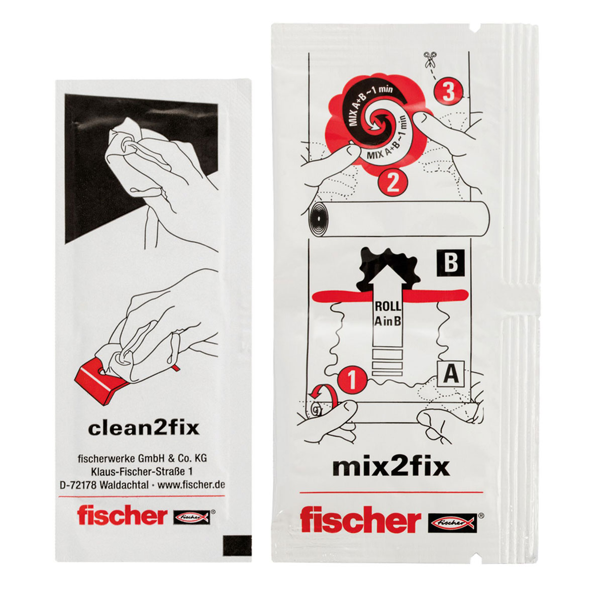 Fischer  Bad Kleber Ganz ohne Werkzeug 4g Bild 1