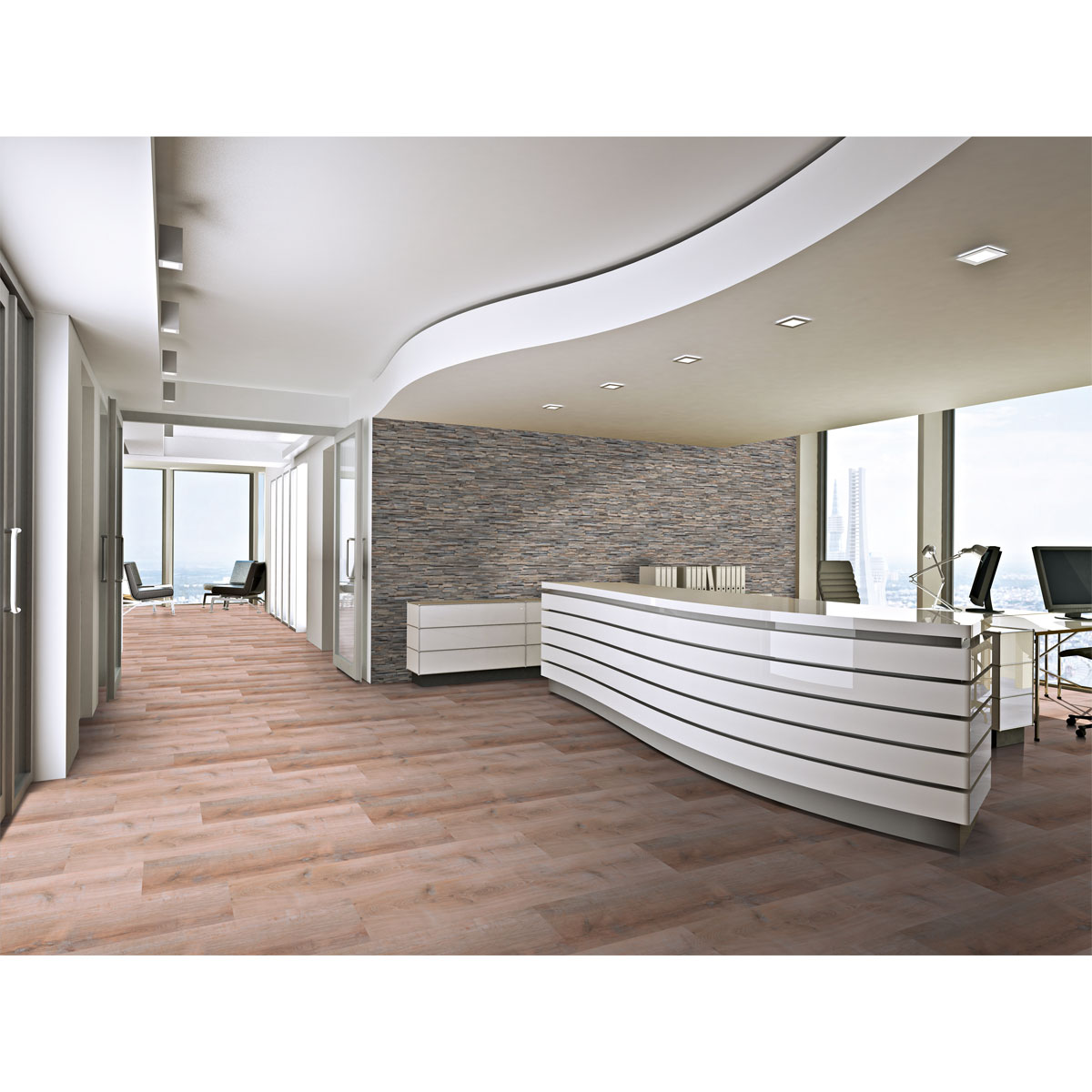 Indo Echtholz Wandverkleidung Teak Paneel Gun Smoked 10er-Set Bild 4