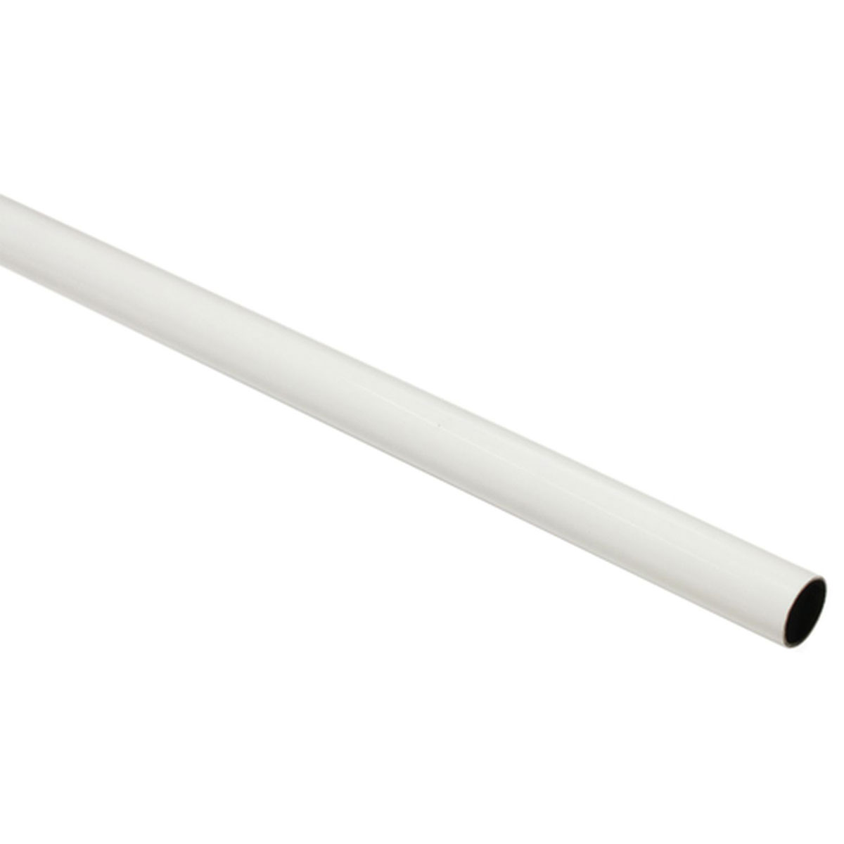 Gardinia Gardinenstange Chicago 240 cm Durchmesser 20 mm weiß