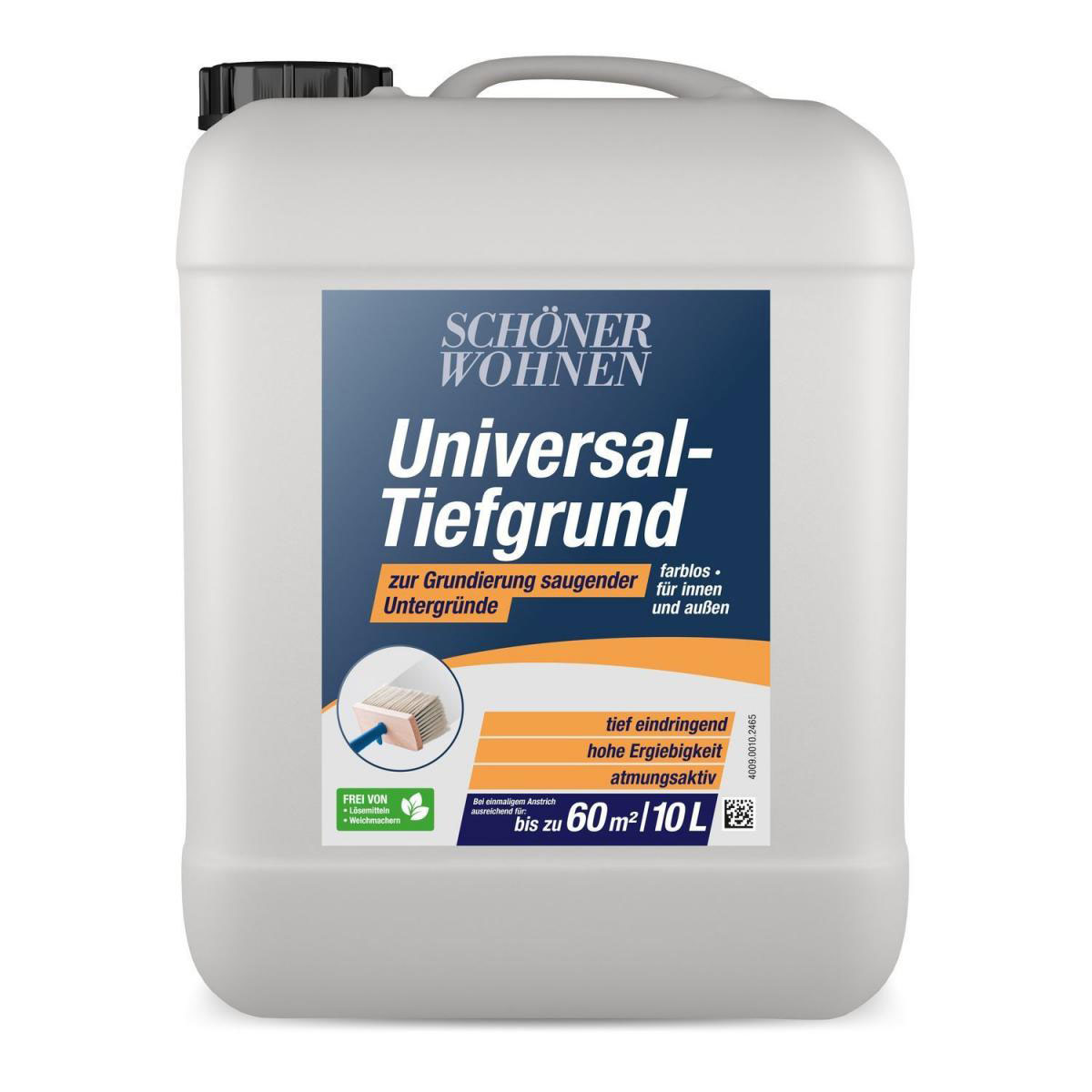 Schöner Wohnen Farbe Universal-Tiefgrund lösemittelfrei 10000 ml Schöner Wohnen Farbe Universal-Tiefgrund lösemittelfrei 10000 ml