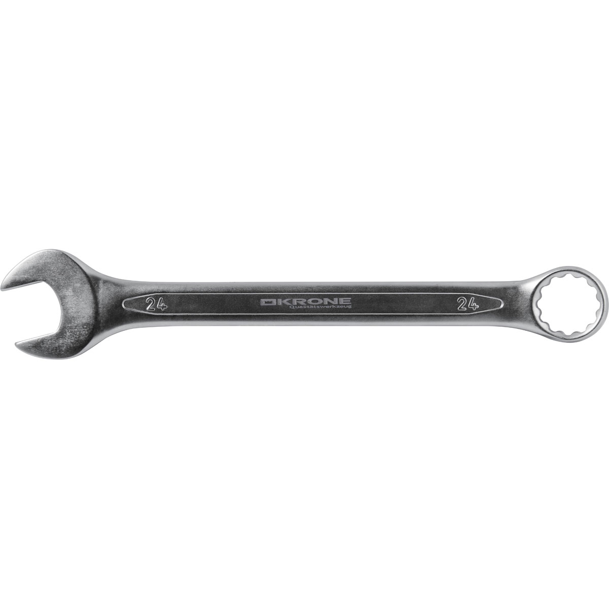 Krone Gabel-Ringschlüssel abgewinkelt 24 mm