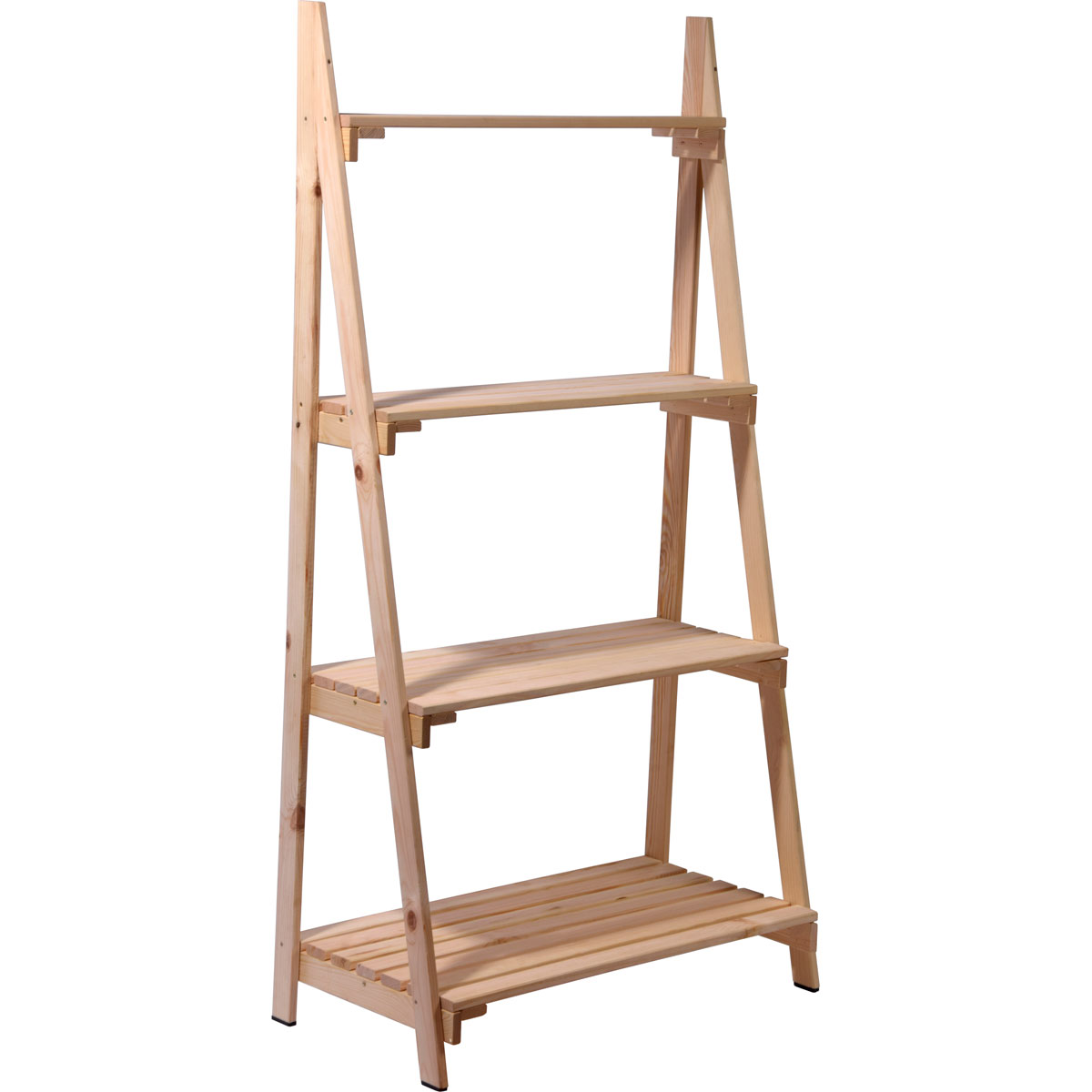 dobar Blumenregal 75 x 146 x 39 Kiefer natur Bild 3