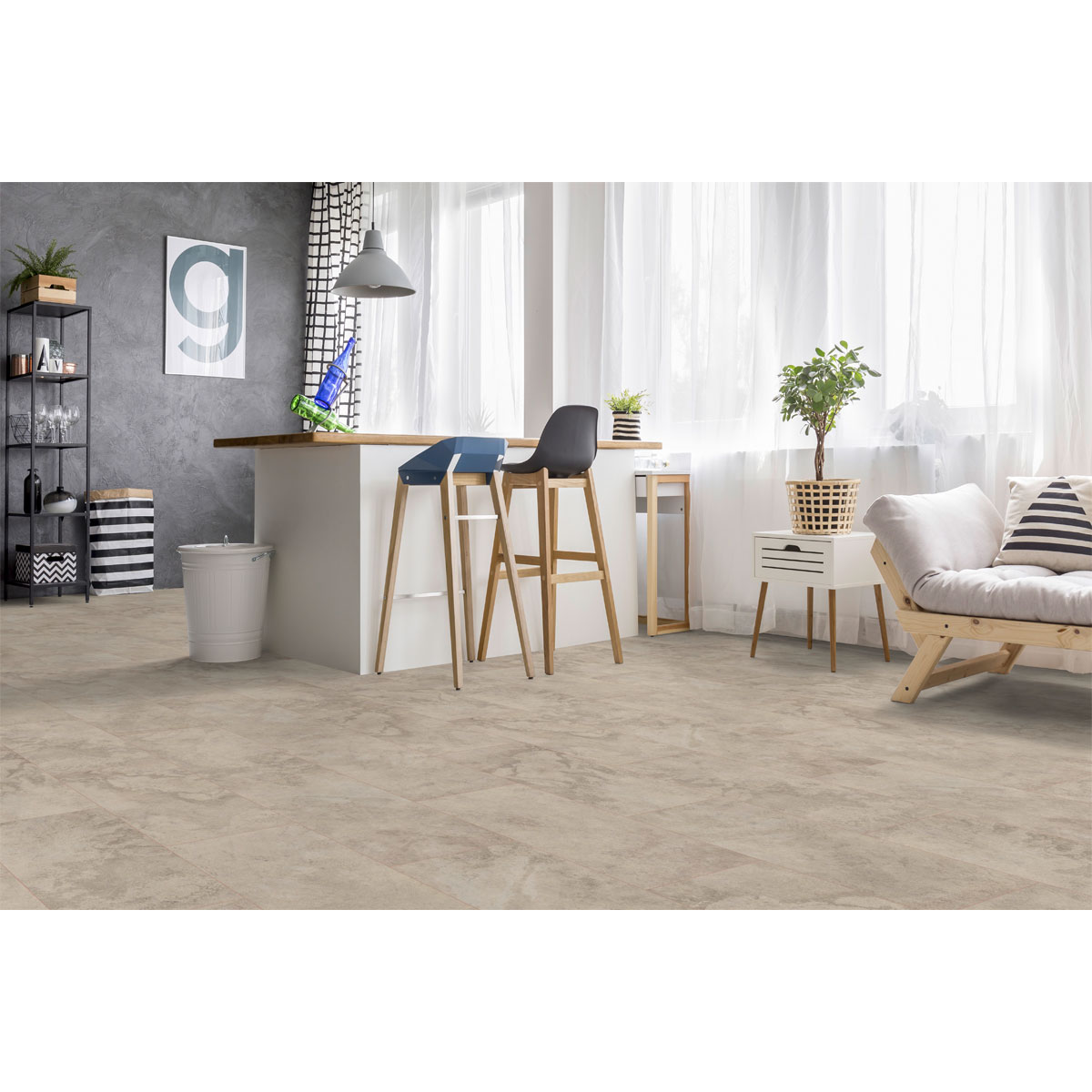 Classen Vinylboden Green Vinyl Nimbus Beige 638 x 310 x 4 mm Bild 6