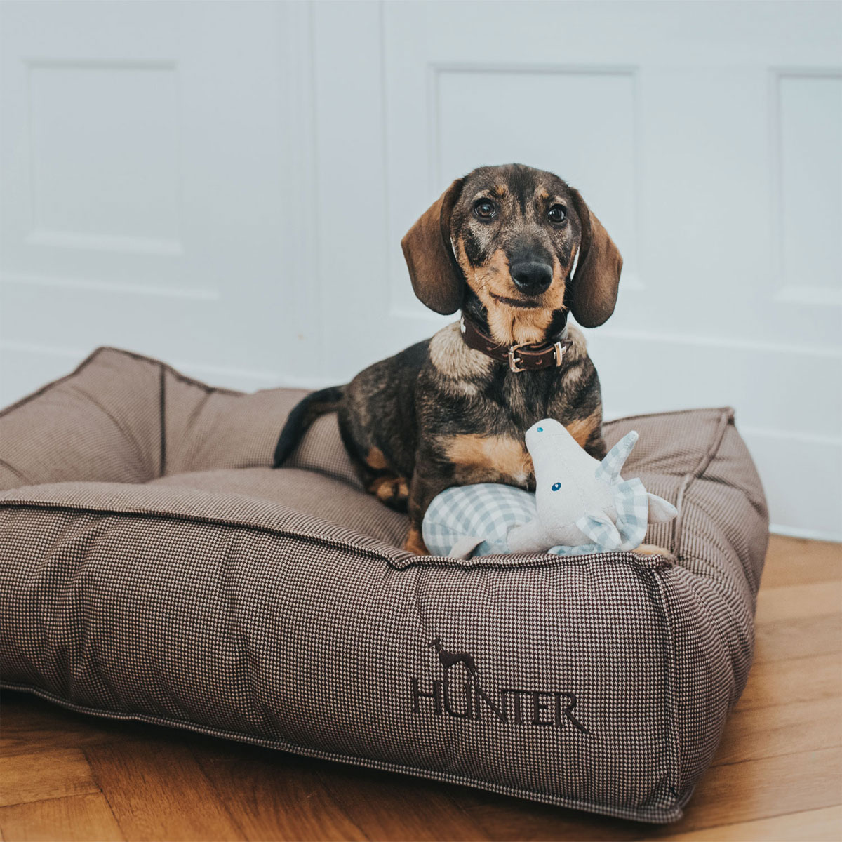 Hunter  Hundebett Lancaster braun 120 x 90 cm Bild 3
