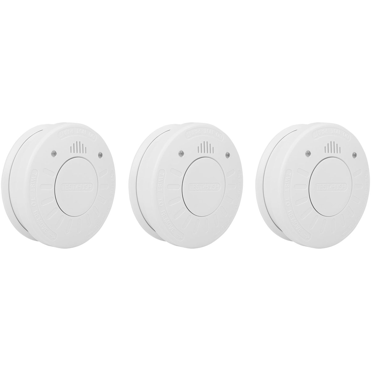 Smartwares Rauchmelder RM520 mit 10 Jahres Batterie 3 Stück