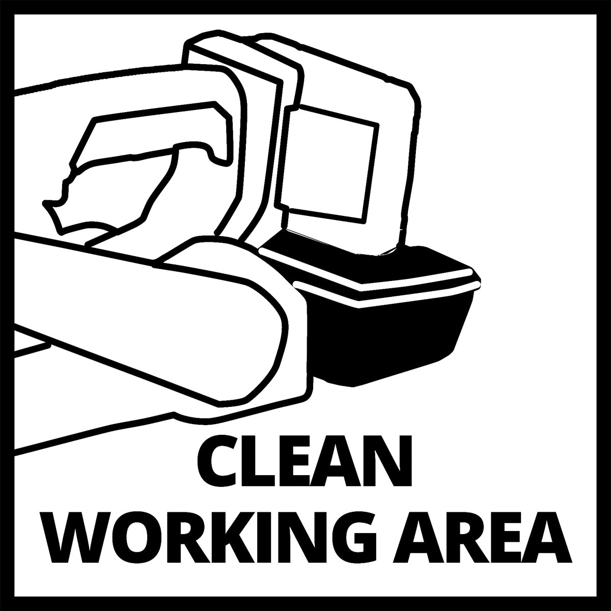 Einhell  Akku-Bandschleifer TP-BS 18/457 Li BL - Solo Bild 8