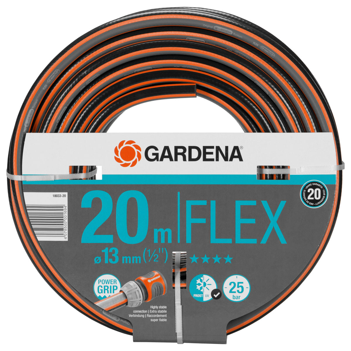 Gardena Gartenschlauch Comfort Flex 13 mm 1/2 Zoll 20m