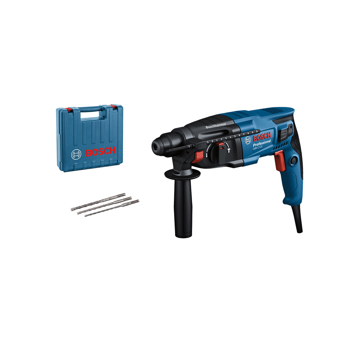 Bosch Professional  Bohrhammer-Set GBH 2-21 5-teilig Bild 1