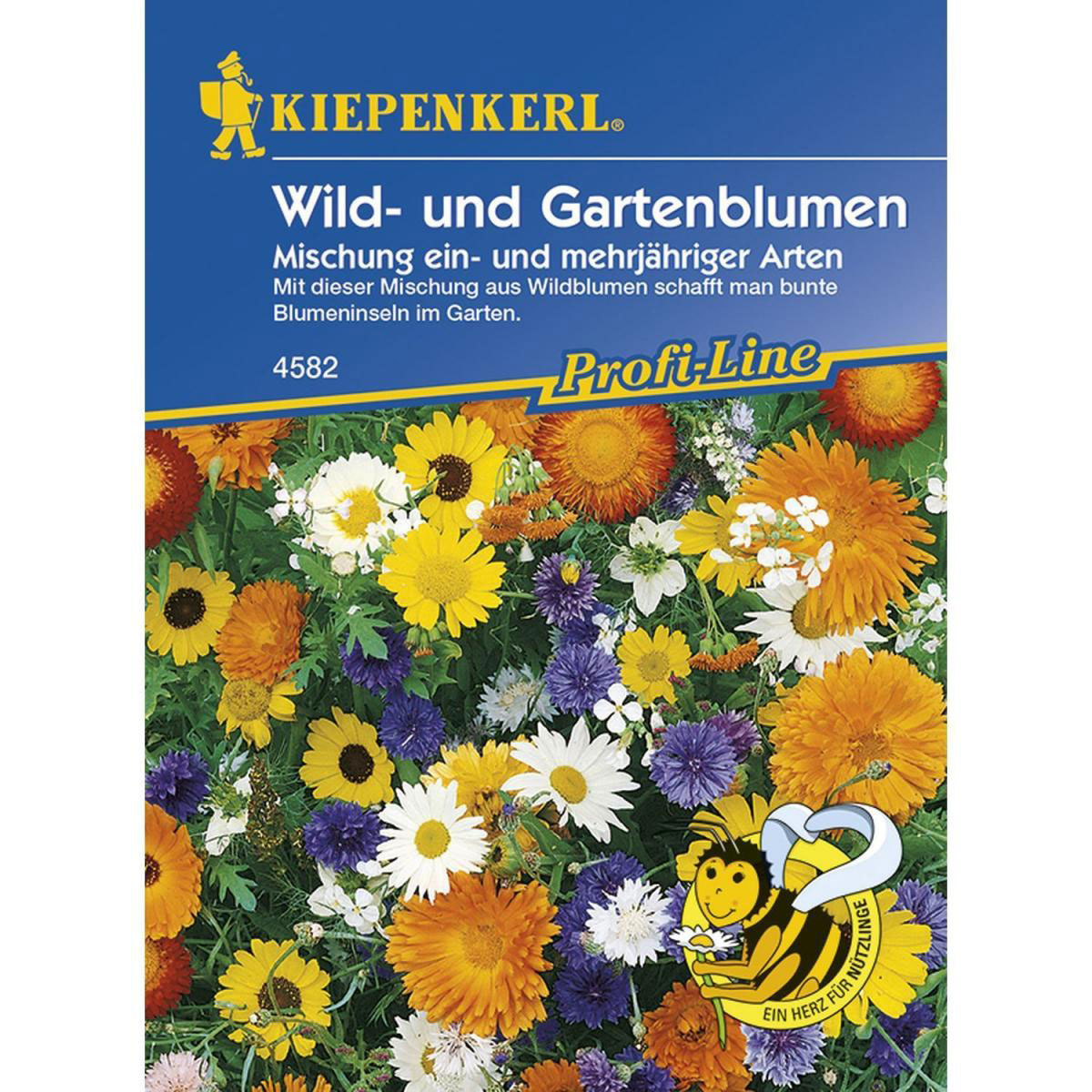 Kiepenkerl Wild- und Gartenblumen Mischung ein- und mehrjährig Profi-Line