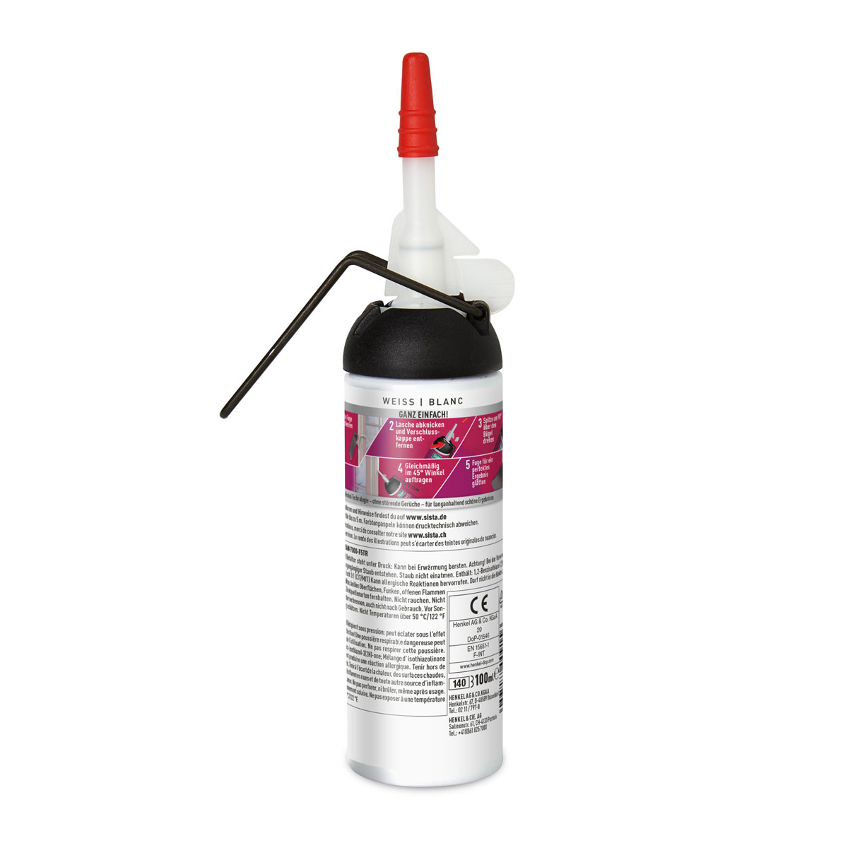Henkel Sista Dichtstoff Füllen und Ausbessern 100 ml weiß Bild 2