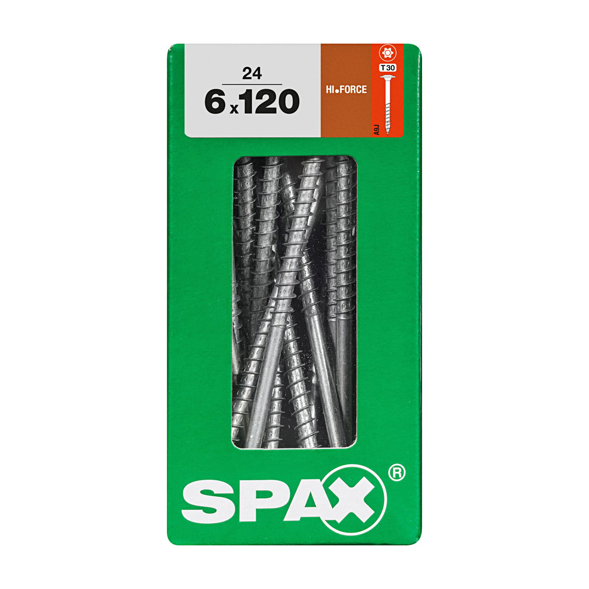 Spax Schrauben HI.FORCE 120 x 6 mm 24 Stück