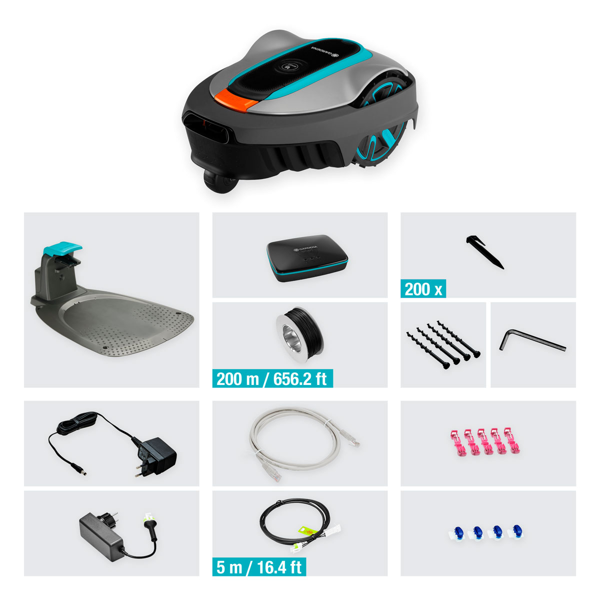 Gardena  Mähroboter smart Sileno city 600 Set Bild 10