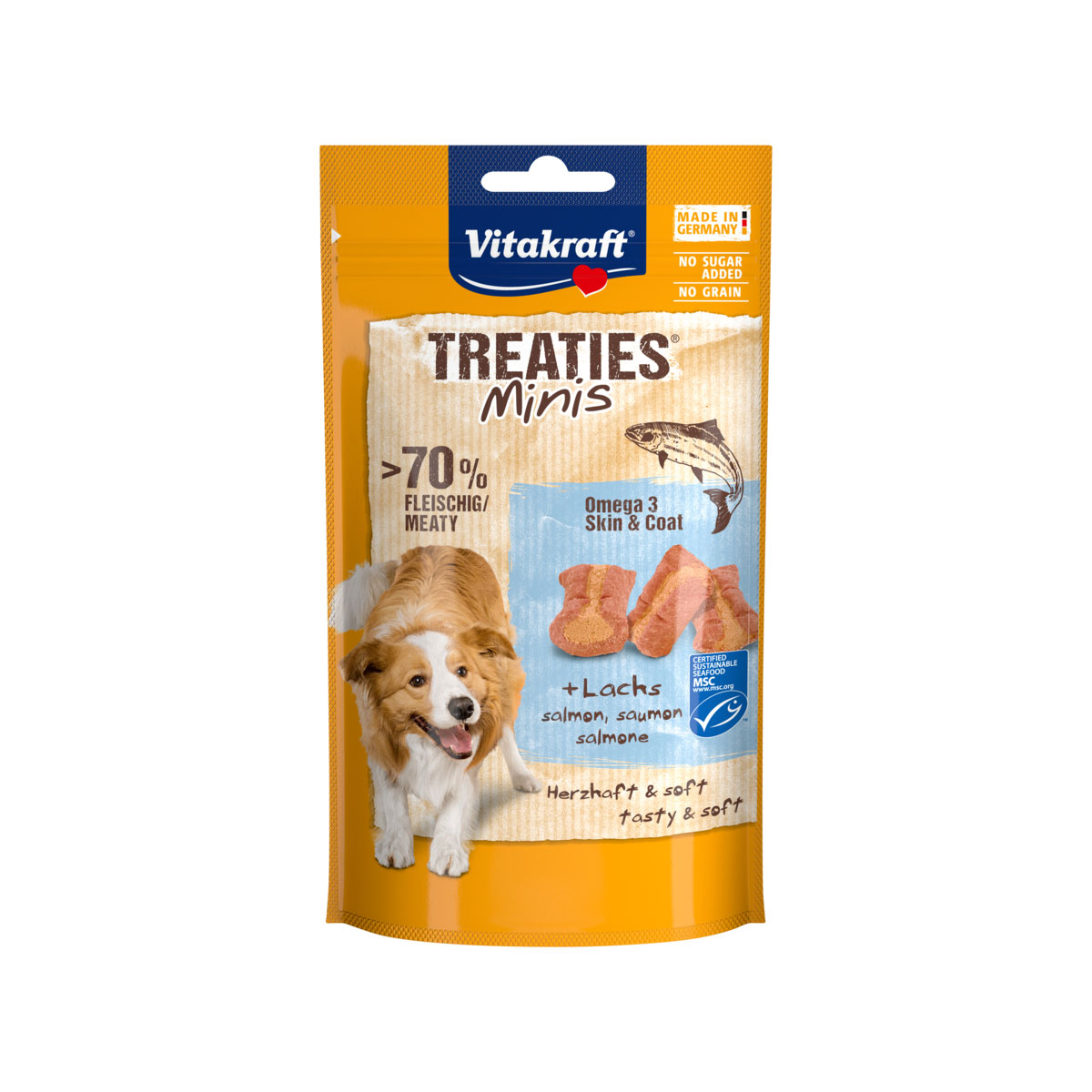 Vitakraft Treaties Minis Lachs 48g