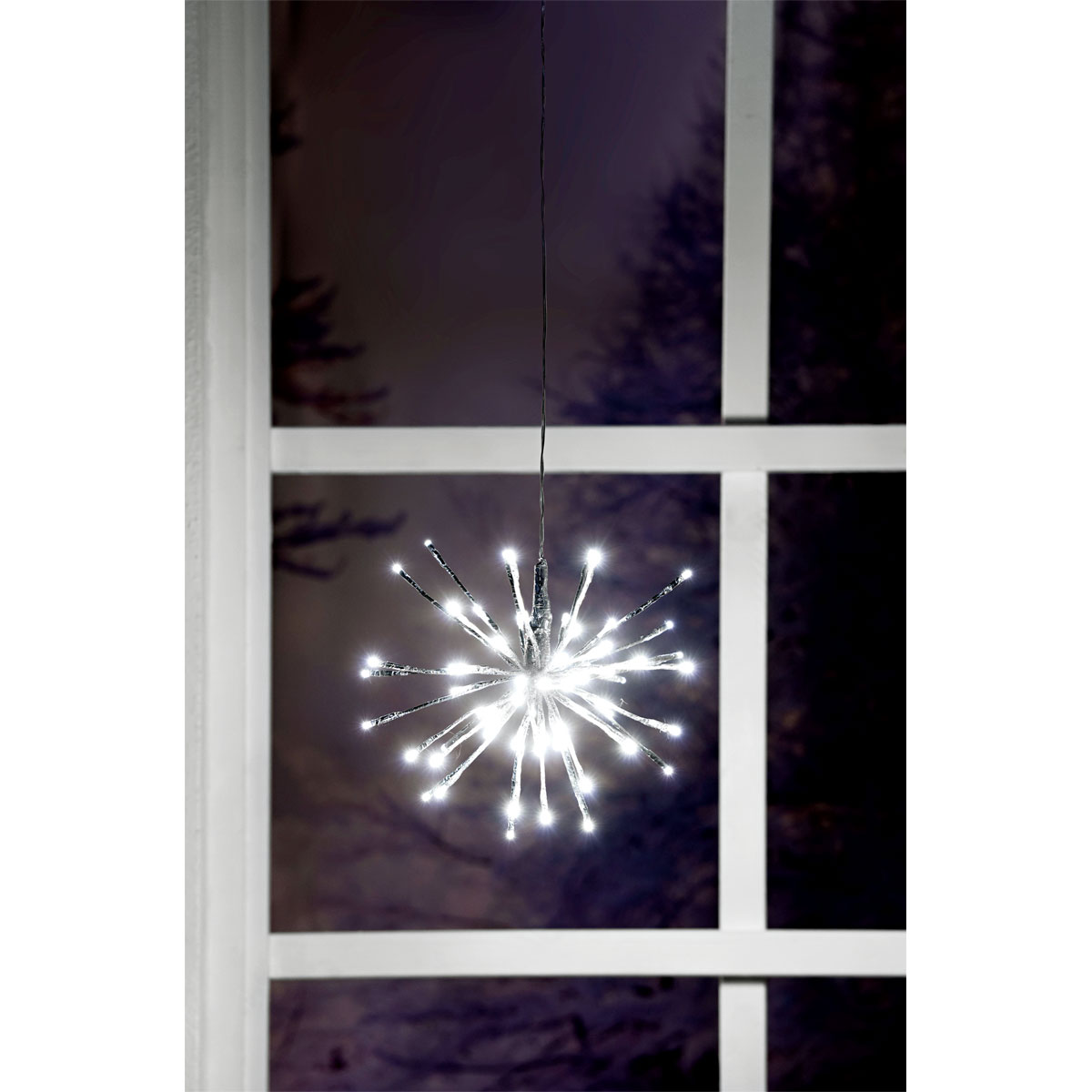 Silberner-LED-Stern Bild 3