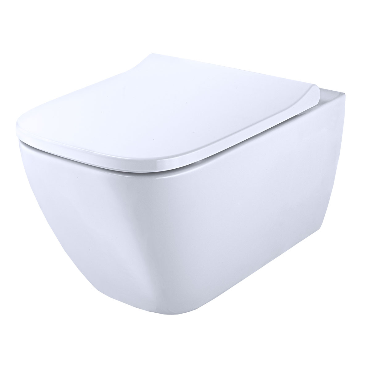 Geberit Tiefspül Wand-WC Smyle Square spülrandlos inkl WC-Sitz