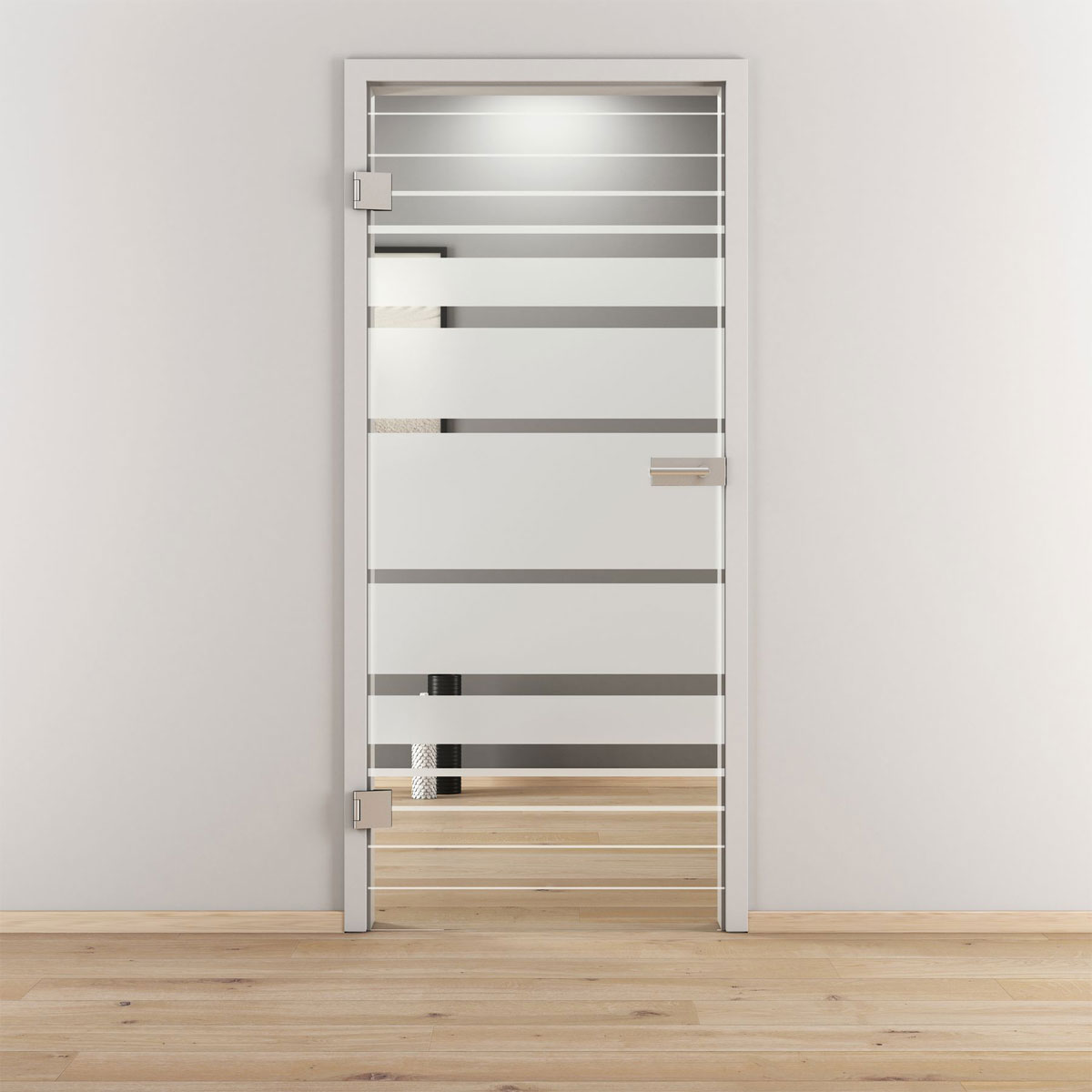 Novadoors Glasdrehtür NOVA 509 mattiert 70,9 x 197,2 cm Links