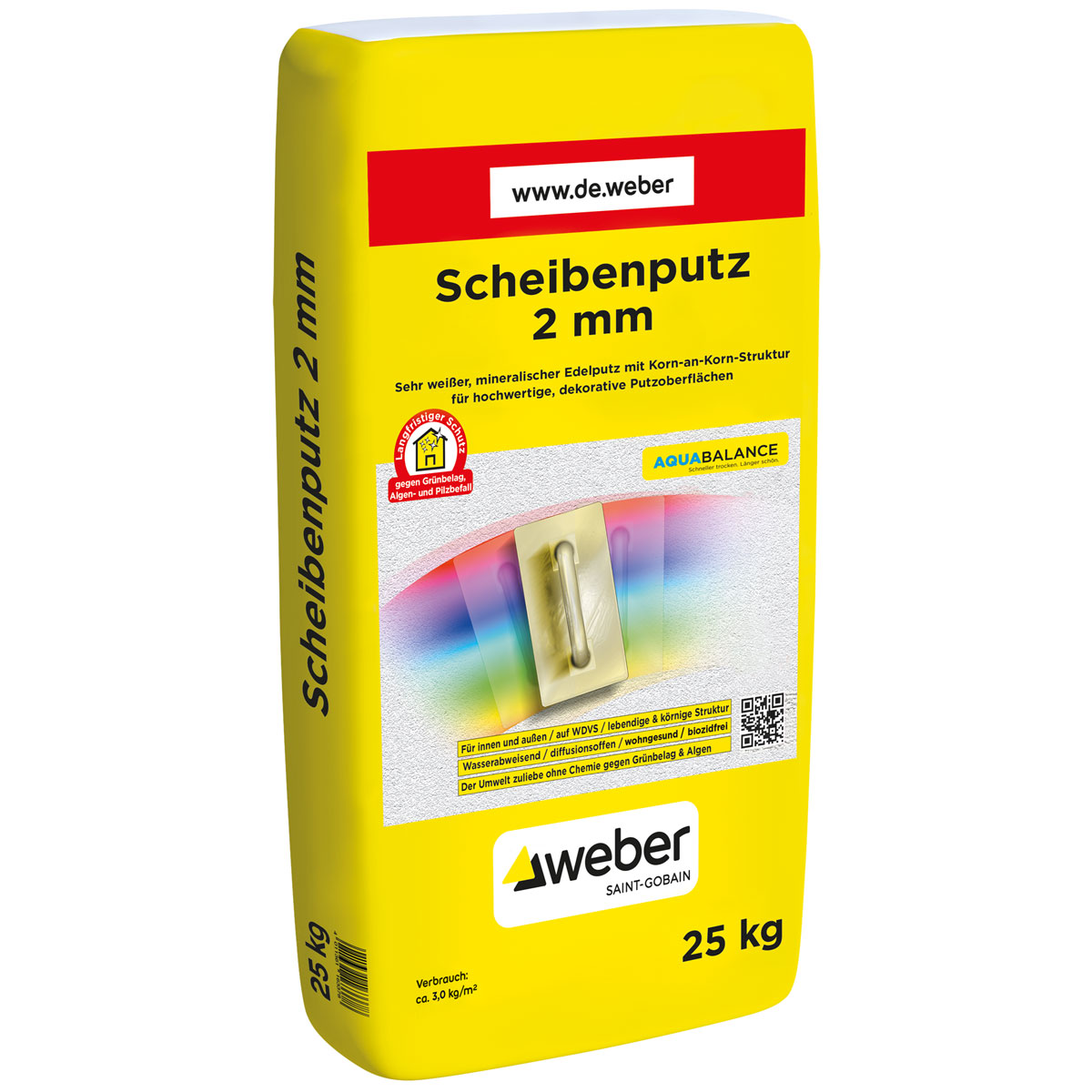 Weber  Scheibenputz 2 mm 25 kg Weber  Scheibenputz 2 mm 25 kg
