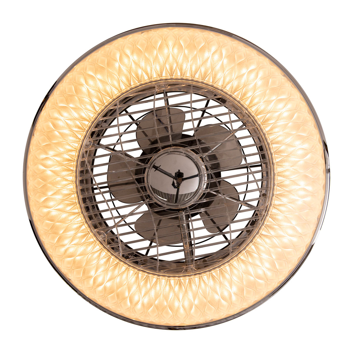 näve LED-Deckenleuchte Viento mit Ventilator 55x55x20cm Bild 5