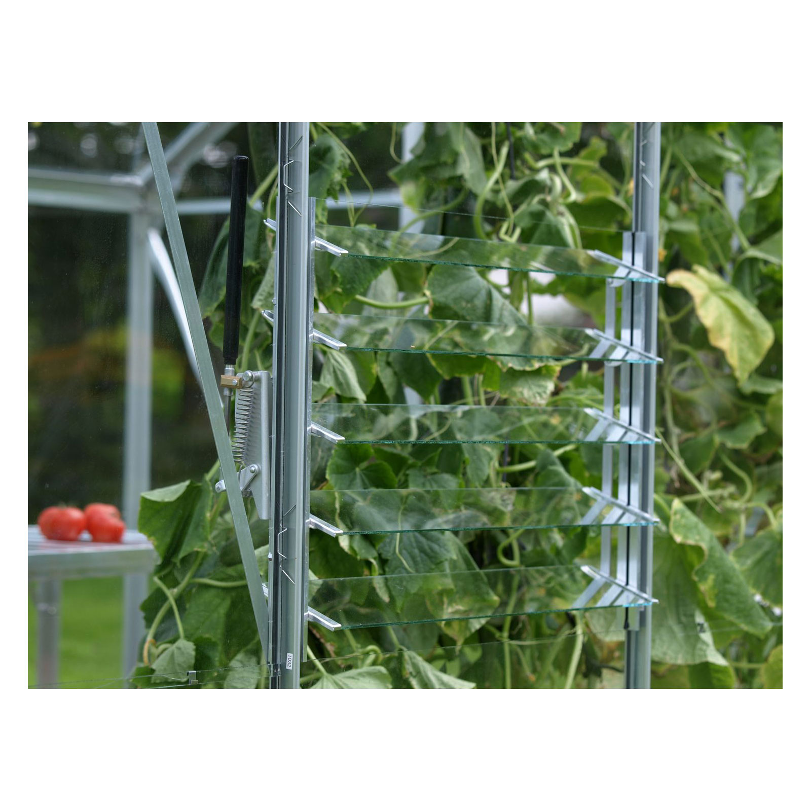 Vitavia Lamellen-Wandfenster Alu blank