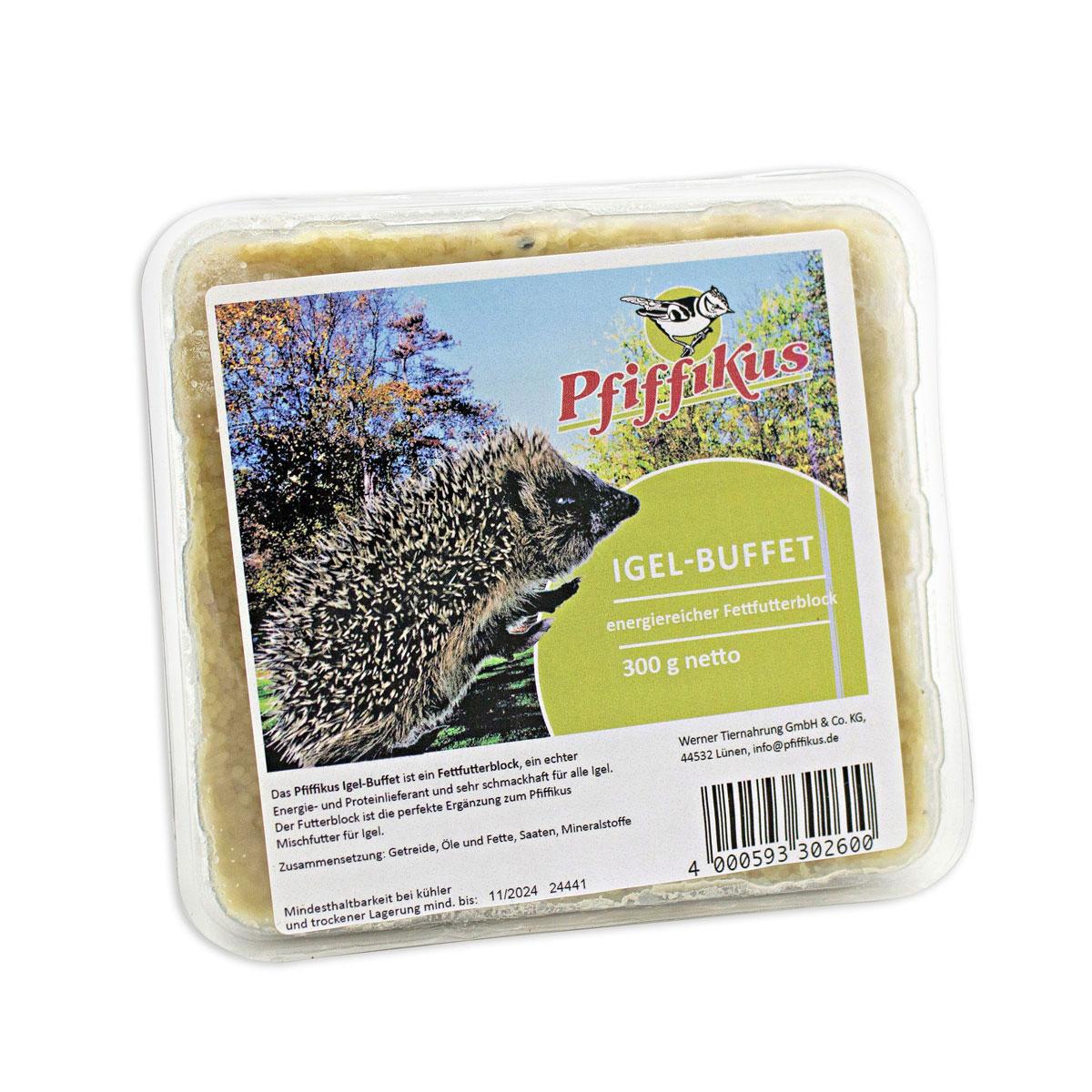 Pfiffikus Igelbuffet 300 g Pfiffikus Igelbuffet 300 g