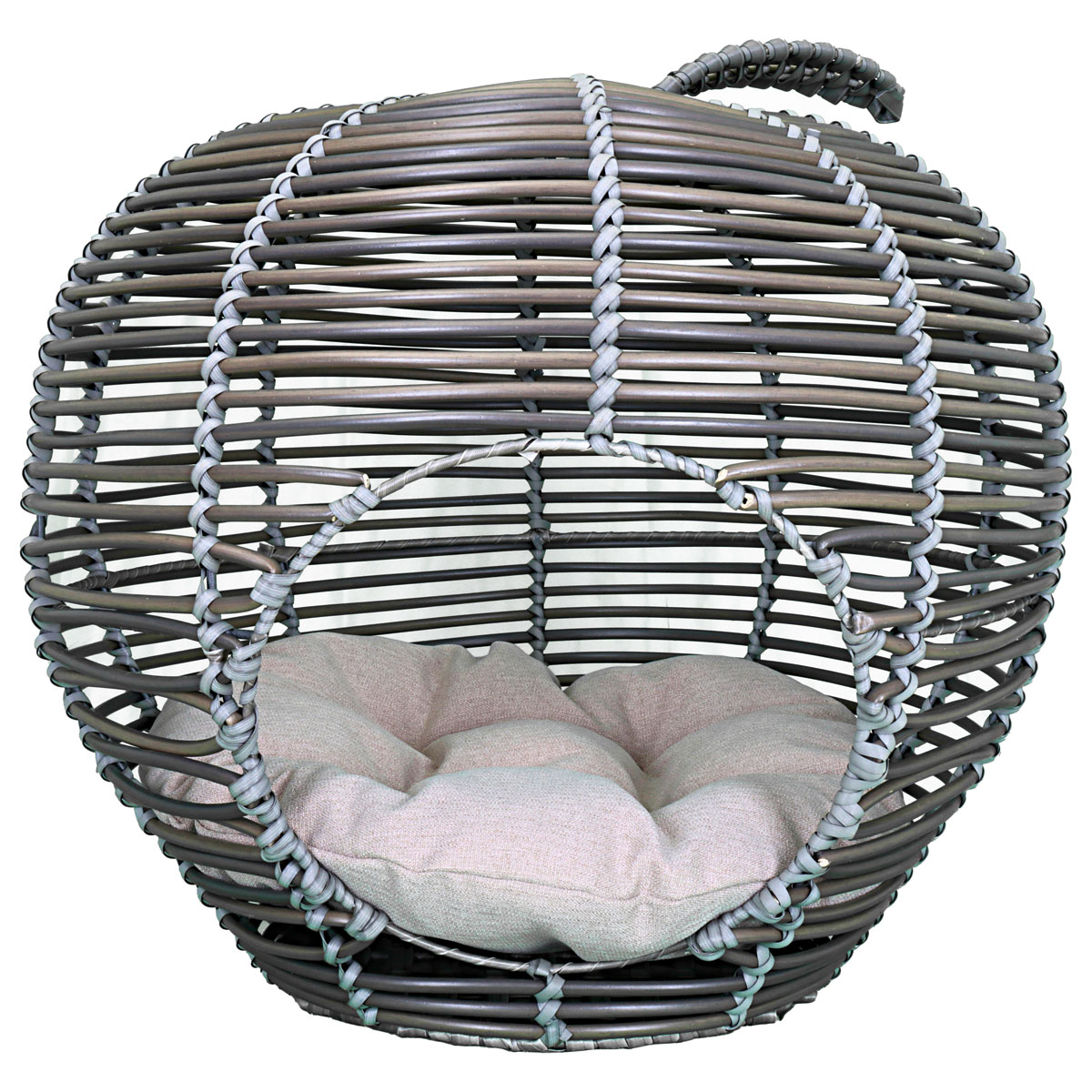 Katzen-Liegeplatz Apfelform 44 x 52 cm