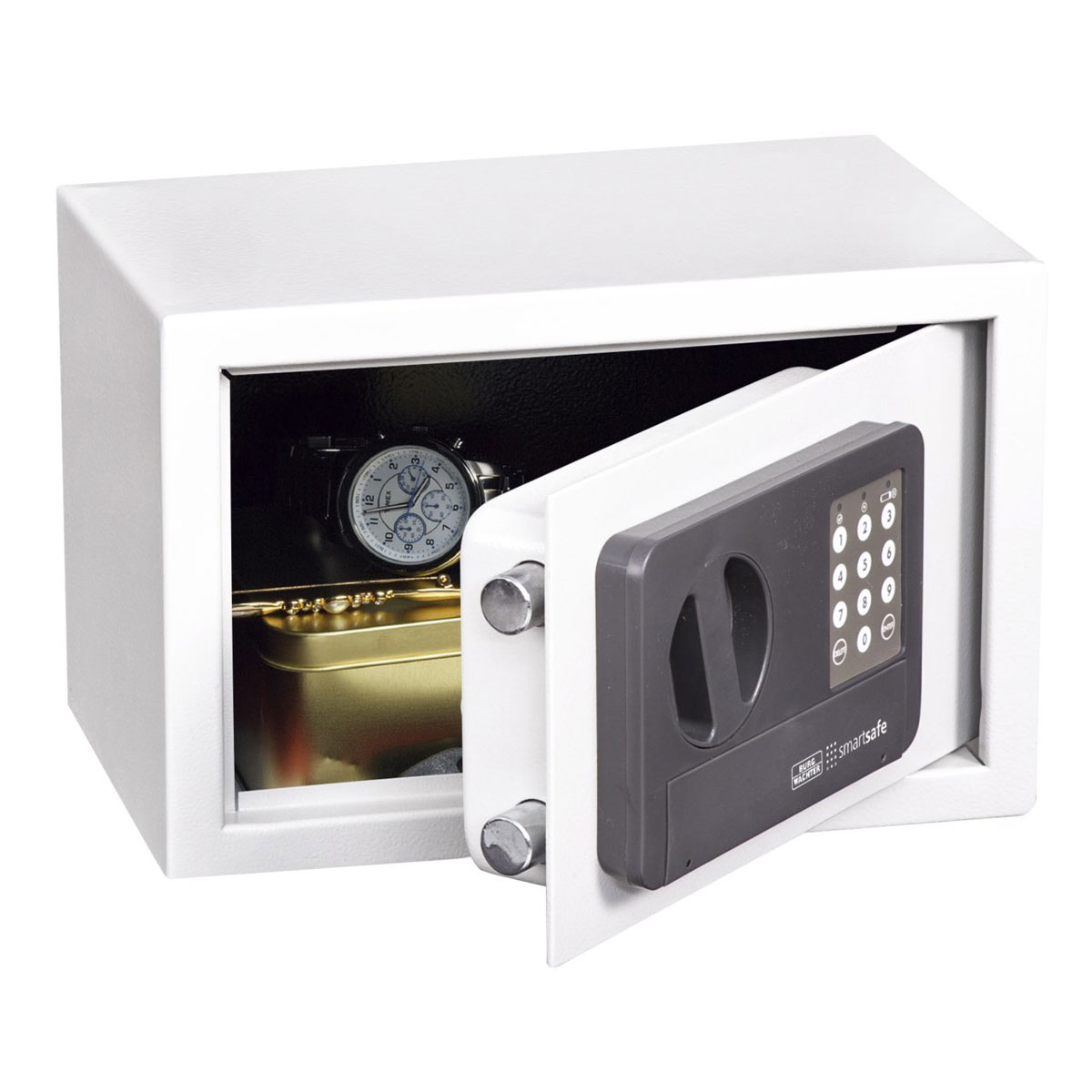 Burg Wächter Möbeltresor Smart Safe 31 x 20 x 20 cm Typ 10 E grau