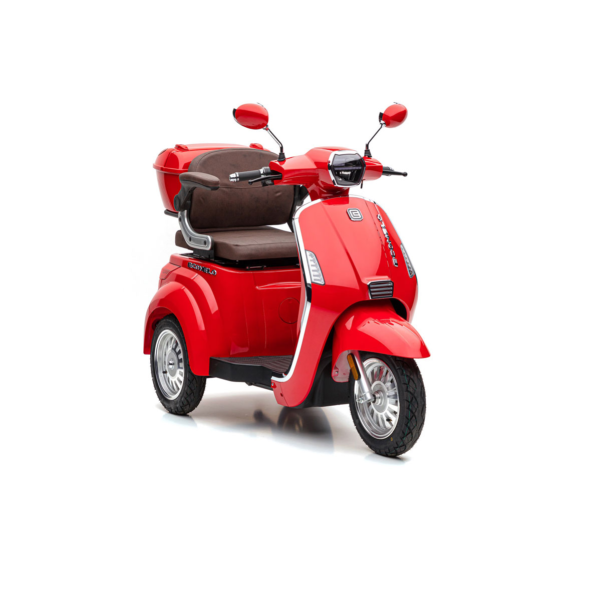 Econelo | Lux | K000067275 rot rot E-Dreiradroller