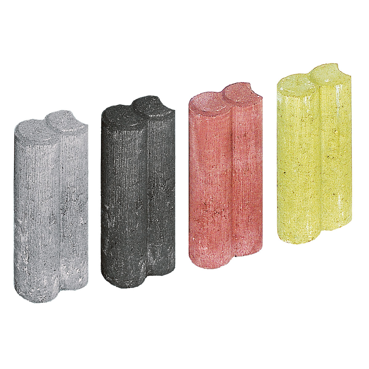 Lusit Einfassungsstein Dosfix grau 25 x 9,4 x 6 cm