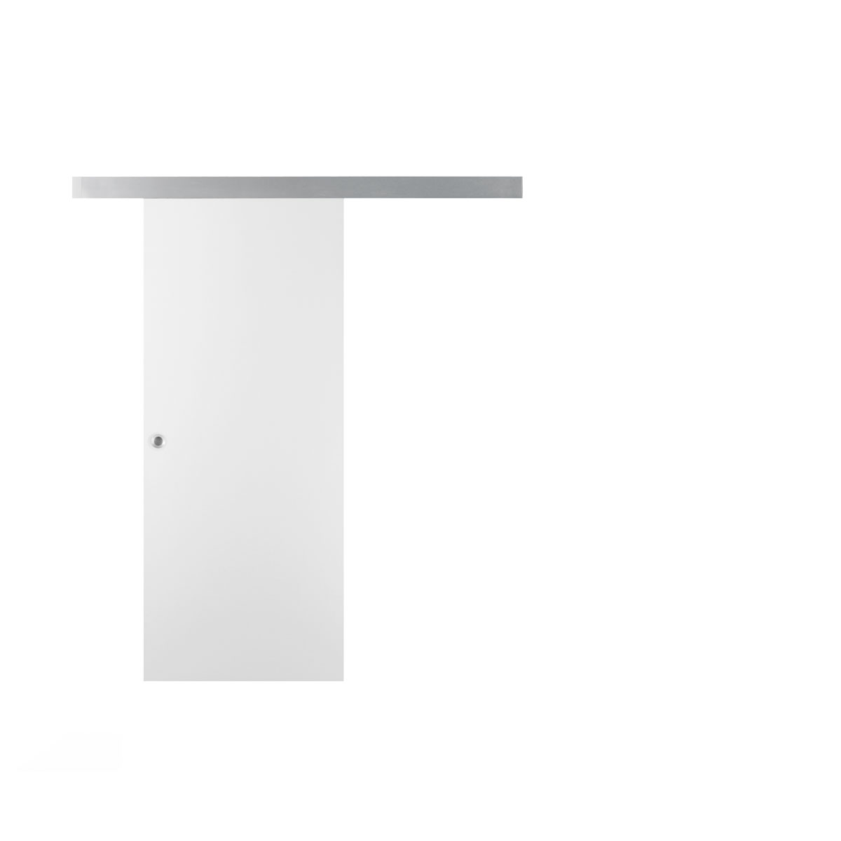 Weißlack-Schiebetür 94,4 x 203,5 cm