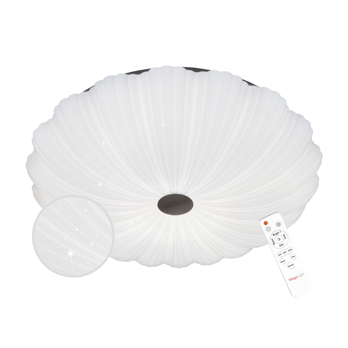 LED-Deckenleuchte Shining Coral 24W