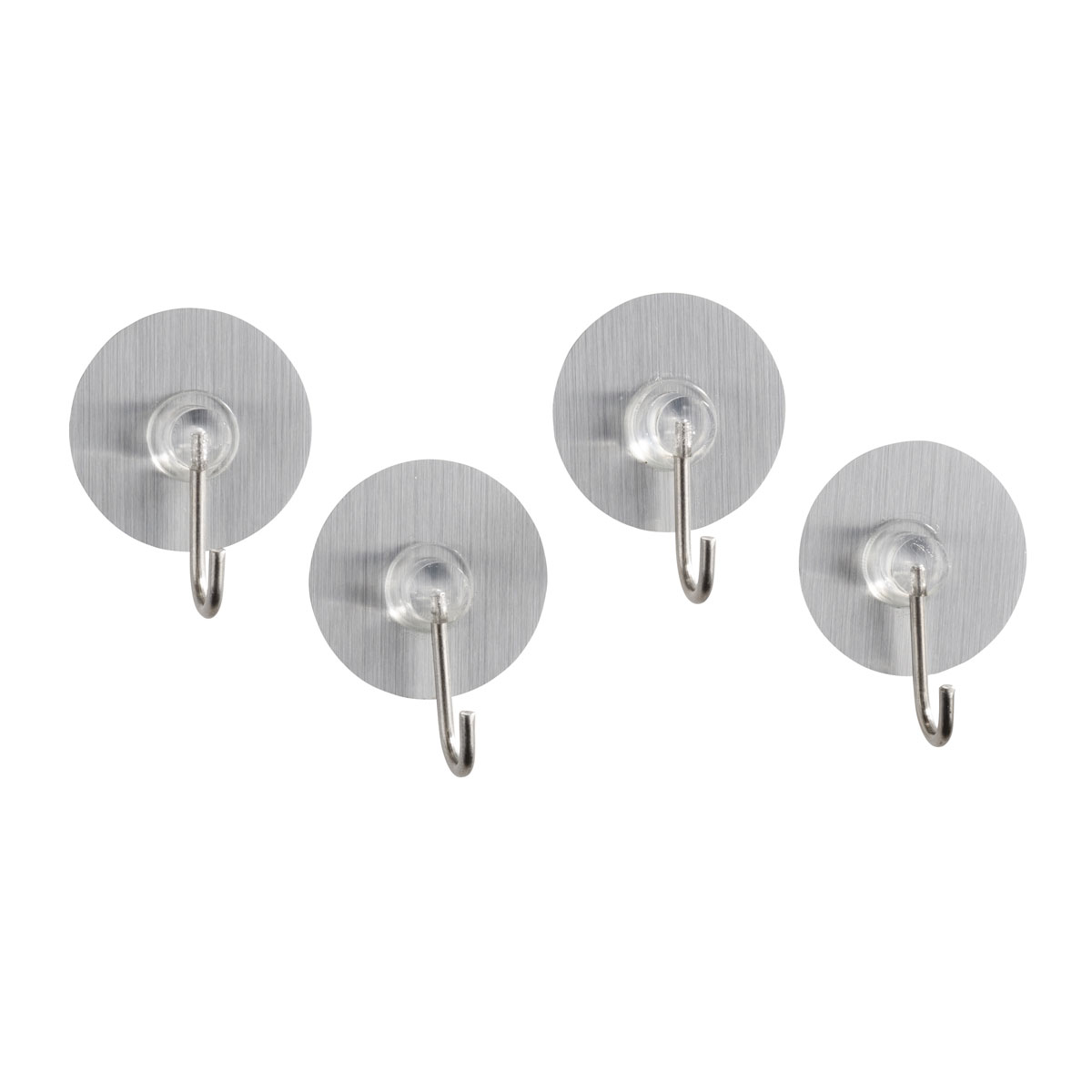 Wenko Static-Loc Nickelhaken Osimo 4er Set