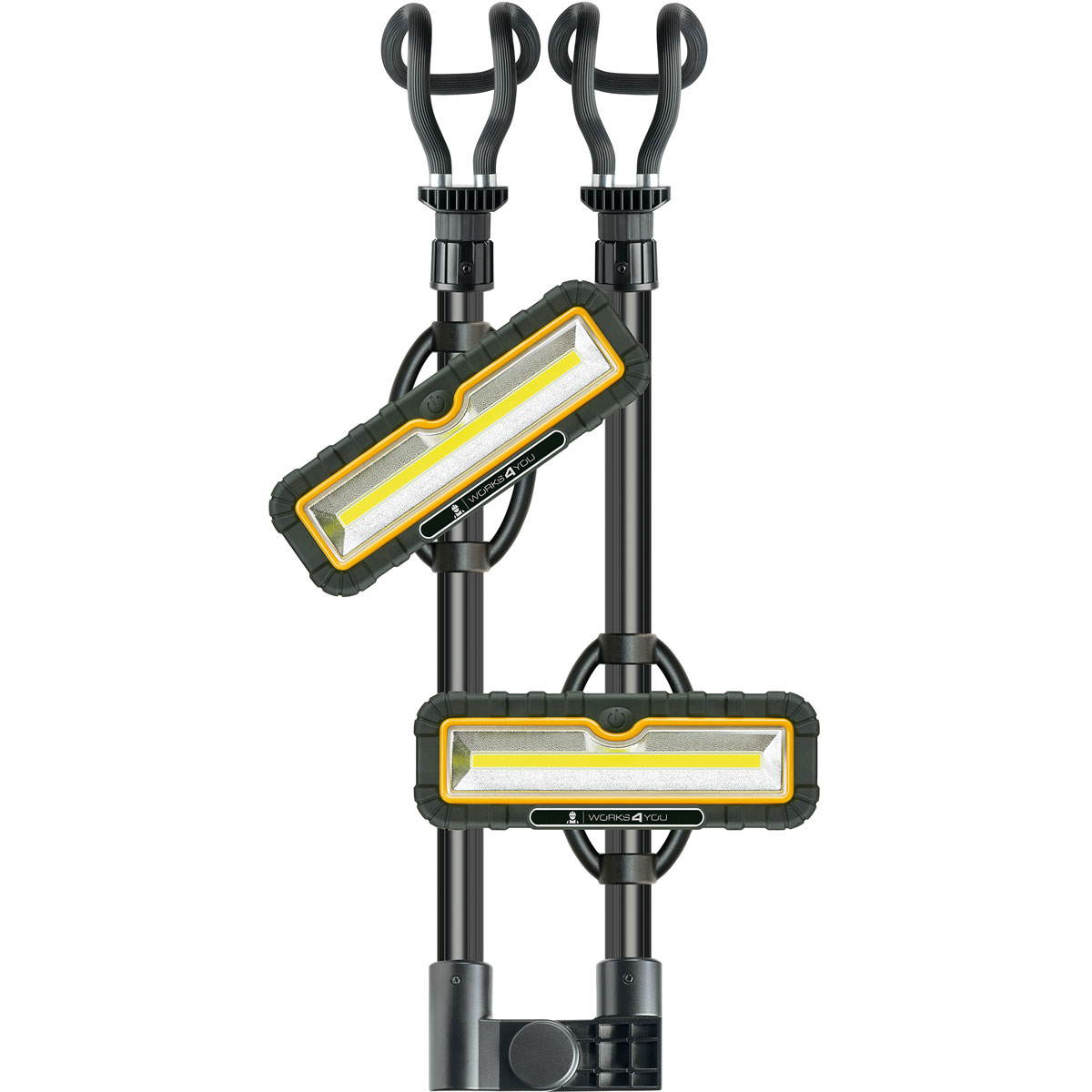 Schwaiger  LED-Arbeitsleuchte 2 x 5 W 2 x 500 lm klappbar Bild 4